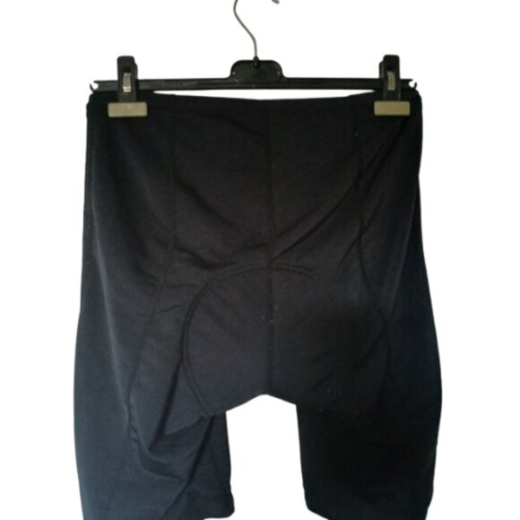MEC Cycling Shorts Womens Black Padded with Reflective Stripes Size Large - Picture 6 of 6